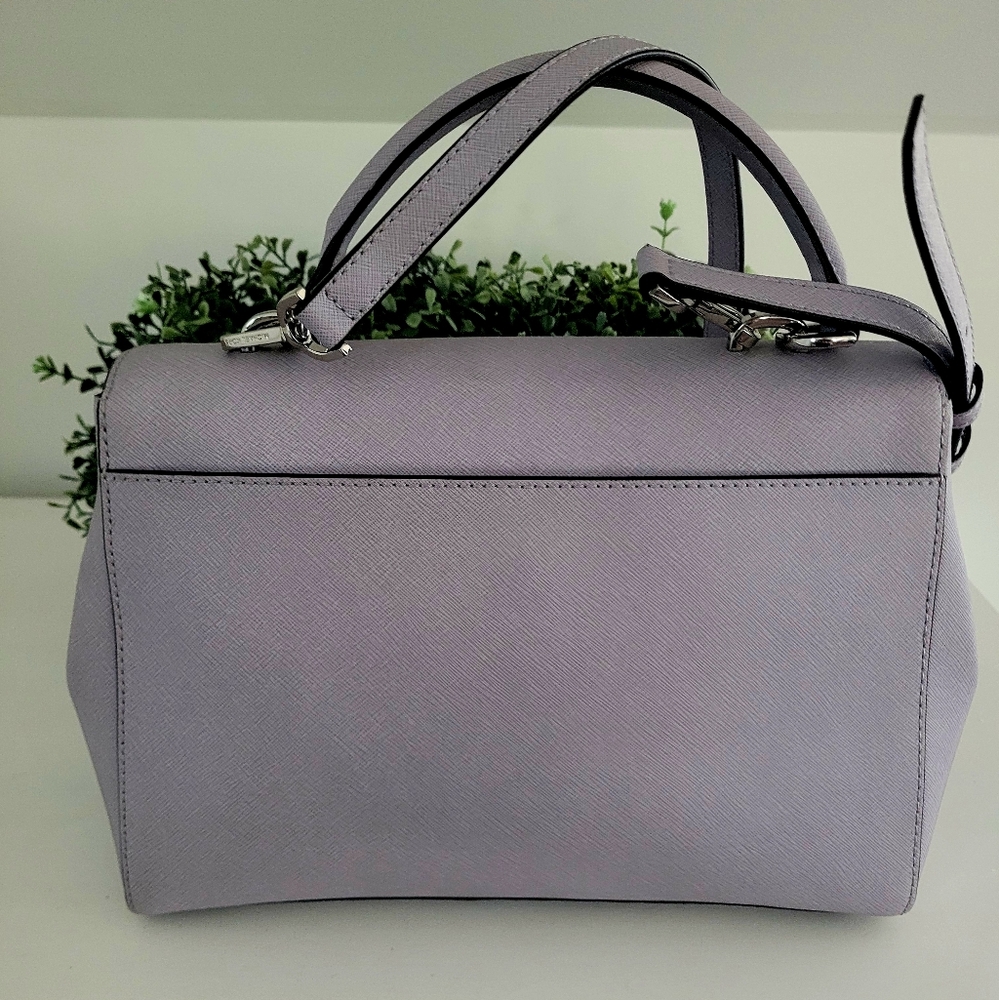 Perfect for 2026 a beautiful Michael Kors Lavender Satchel - Picture 3 of 12